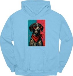 German Shorthaired Pointer Punk Dog Hoodie Gift For Dog Lover
