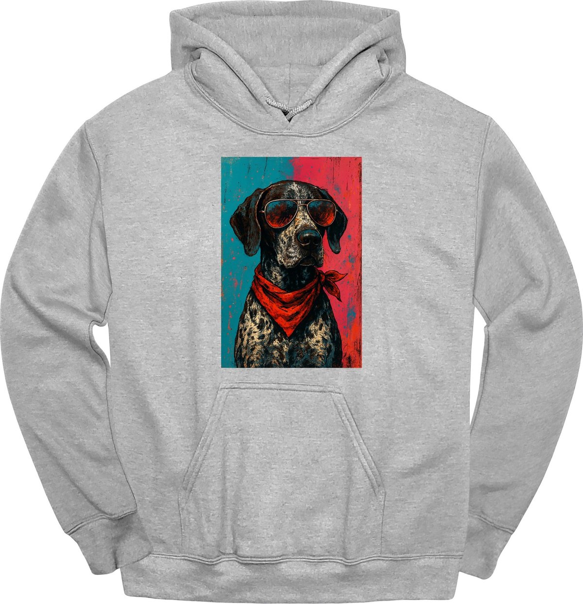 German Shorthaired Pointer Punk Dog Hoodie Gift For Dog Lover