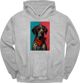 German Shorthaired Pointer Punk Dog Hoodie Gift For Dog Lover