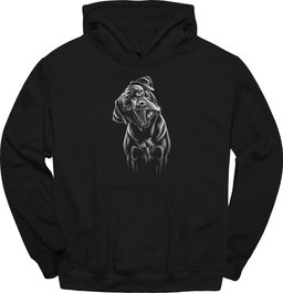 Cane Corso Tilted Dog Hoodie Gift For Dog Lover