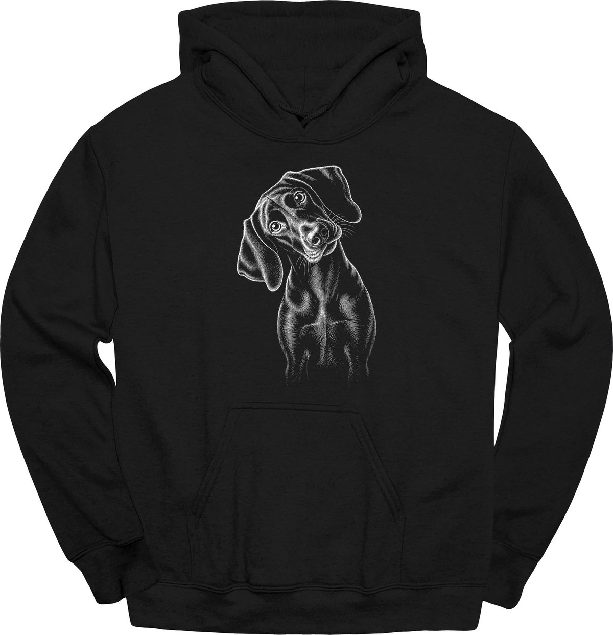 German Shorthaired Pointer Tilted Dog Hoodie Gift For Dog Lover