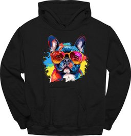 French Bulldog Top Dog Hoodie Gift For Dog Lover