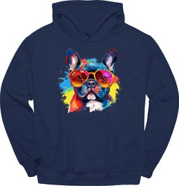 French Bulldog Top Dog Hoodie Gift For Dog Lover