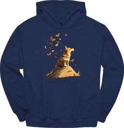 Corgi Fall Dog Hoodie Gift For Dog Lover