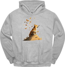 Corgi Fall Dog Hoodie Gift For Dog Lover