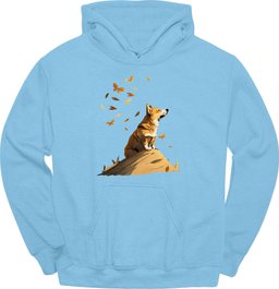 Corgi Fall Dog Hoodie Gift For Dog Lover