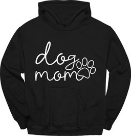 Dog Mom Paw Hoodie Gift For Mom