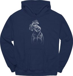 Giant Schnauzer Tilted Dog Hoodie Gift For Dog Lover
