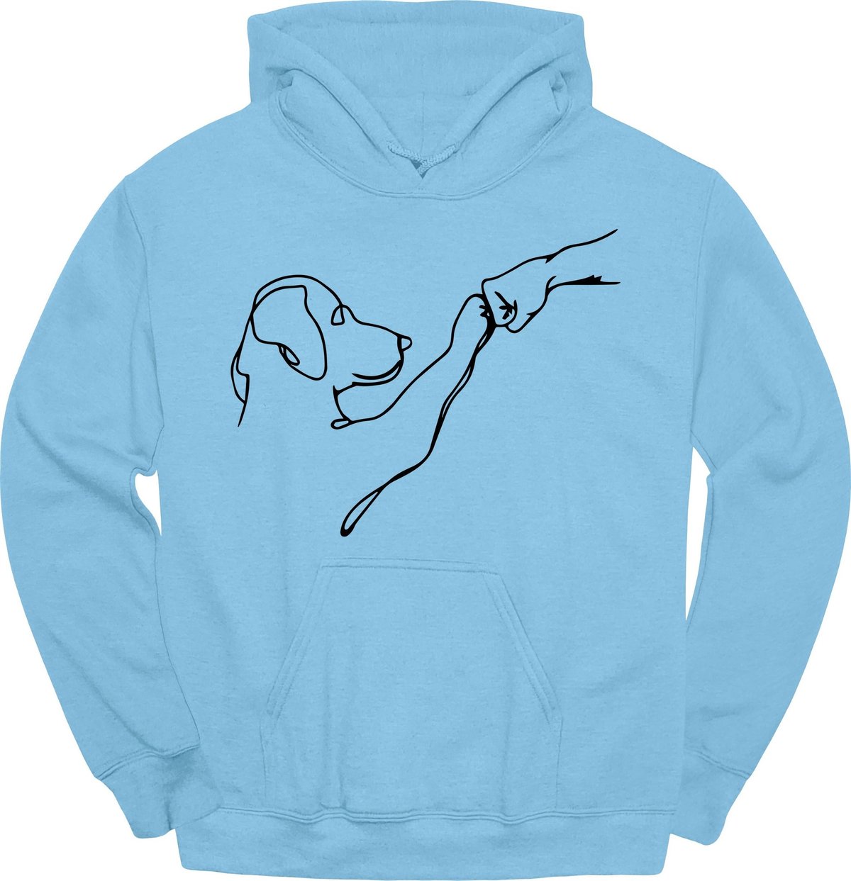 Fist Bump Hoodie Gift For Dog Lover