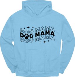 Dog Mama Wave Hoodie Gift For Mom