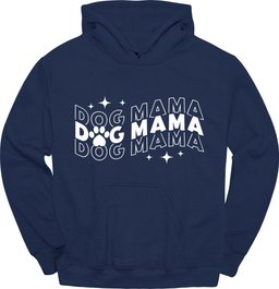 Dog Mama Wave Hoodie Gift For Mom