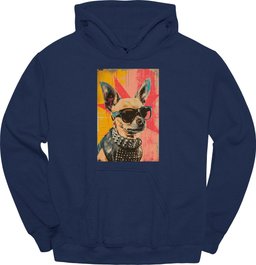 Chihuahua Punk Dog Hoodie Gift For Dog Lover