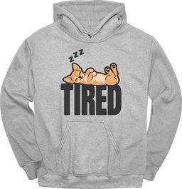 Chihuahua Tired Dog Hoodie Gift For Dog Lover