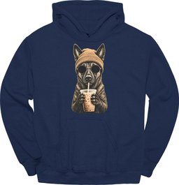 Dutch Shepherd Hipster Dog Hoodie Gift For Dog Lover