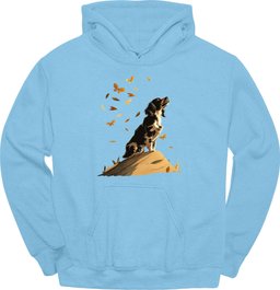 English Springer Spaniel Fall Dog Hoodie Gift For Dog Lover