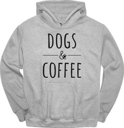 Dogs And Coffee Hoodie Gift For Dog Lover