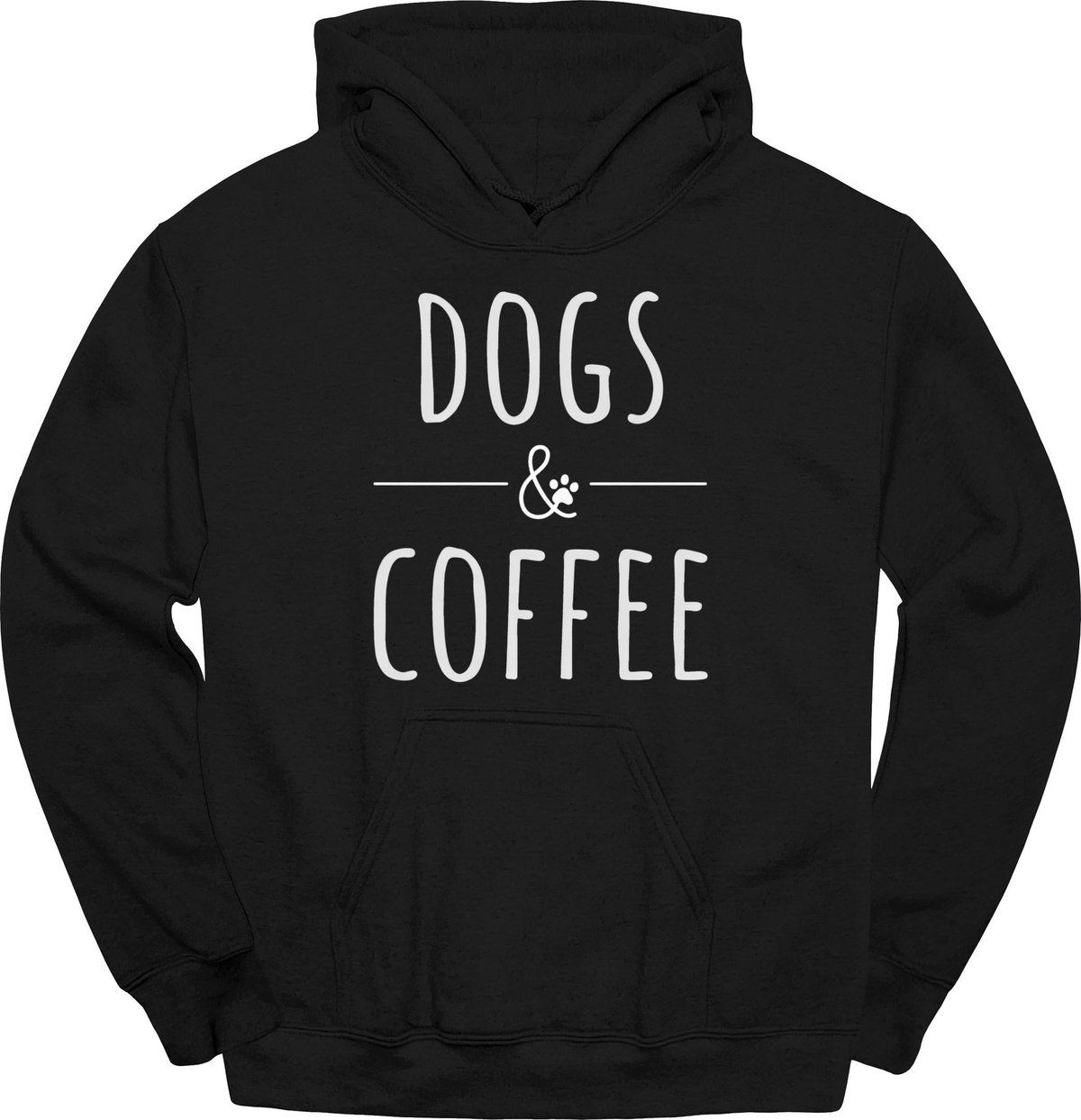 Dogs And Coffee Hoodie Gift For Dog Lover