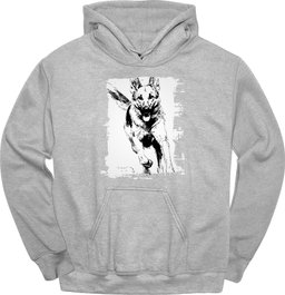 German Shepherd Running Dog Hoodie Gift For Dog Lover