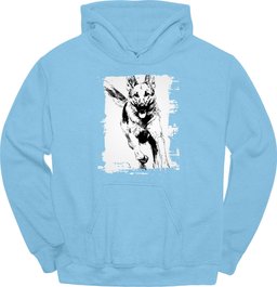 German Shepherd Running Dog Hoodie Gift For Dog Lover