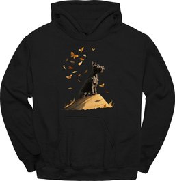 Giant Schnauzer Fall Dog Hoodie Gift For Dog Lover