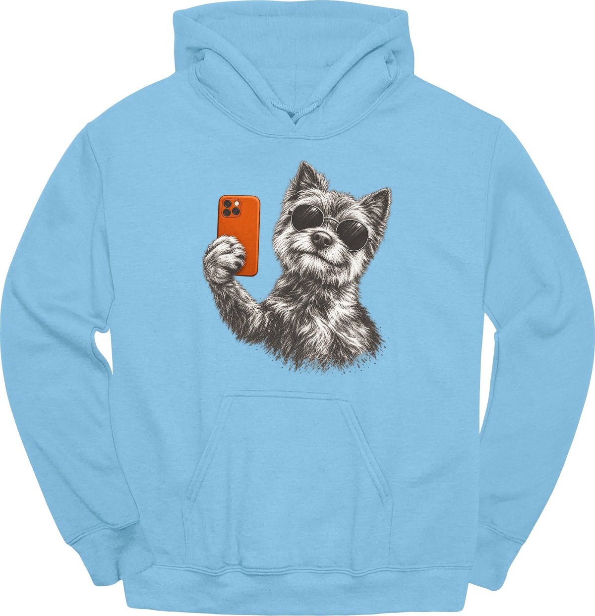 Cairns Terrier Selfie Dog Hoodie Gift For Dog Lover