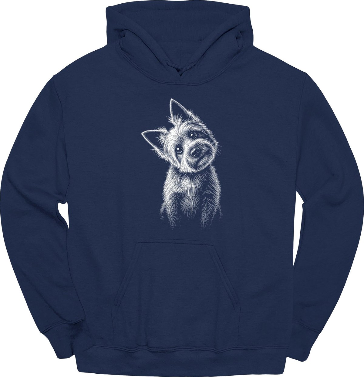 Cairn Terrier Tilted Dog Hoodie Gift For Dog Lover