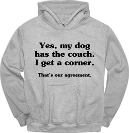 Dog Has The Couch Hoodie Gift For Dog Lover