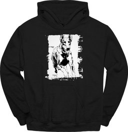Doberman Running Dog Hoodie Gift For Dog Lover