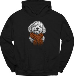 Coton De Tulear Winter Dog Hoodie Gift For Dog Lover