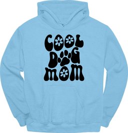 Cool Dog Mom Retro Hoodie Gift For Mom