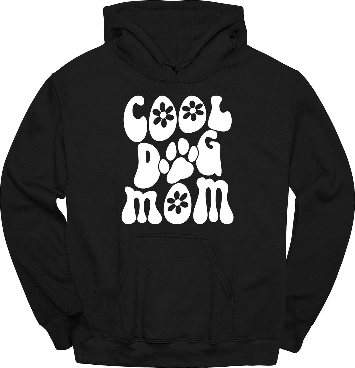 Cool Dog Mom Retro Hoodie Gift For Mom