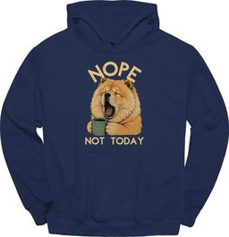 Chow Chow Not Today Hoodie Gift For Dog Lover