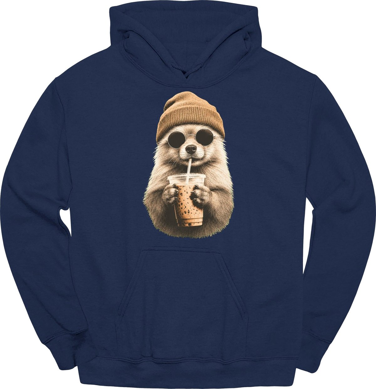 German Spitz Hipster Dog Hoodie Gift For Dog Lover