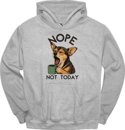 Chiweenie Not Today Hoodie Gift For Dog Lover