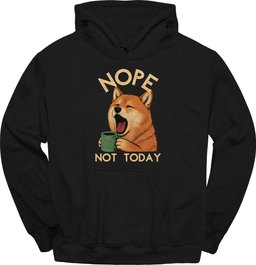 Finnish Spitz Not Today Hoodie Gift For Dog Lover