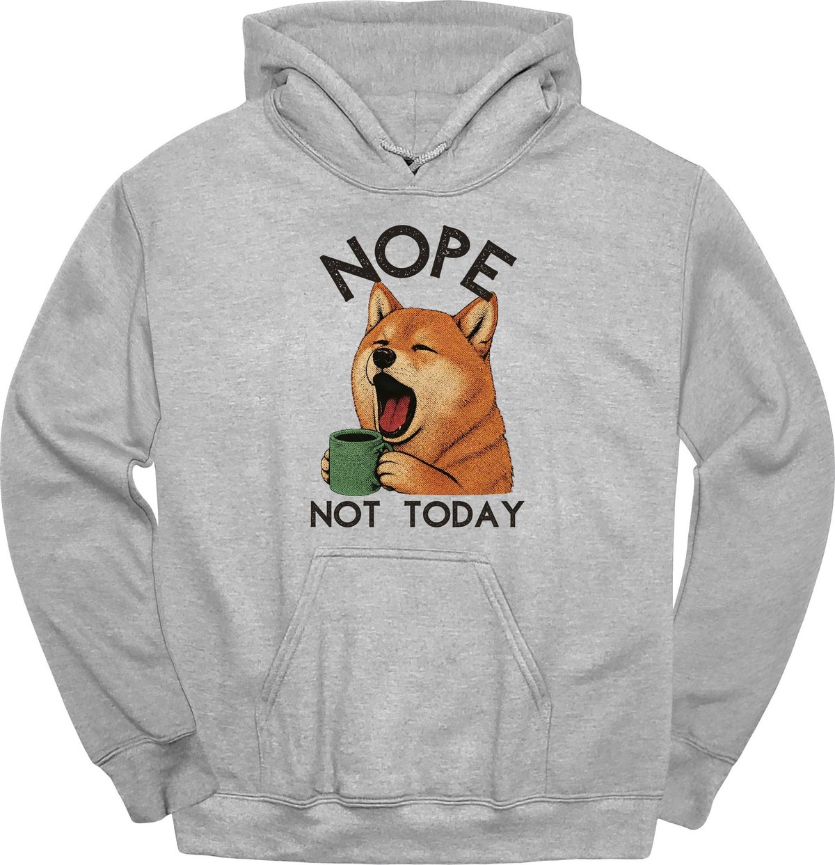Finnish Spitz Not Today Hoodie Gift For Dog Lover