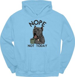 Cane Corso Not Today Hoodie Gift For Dog Lover