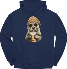 Cairn Terrier Hipster Dog Hoodie Gift For Dog Lover