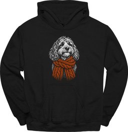 Cockapoo Winter Dog Hoodie Gift For Dog Lover