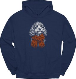 Cockapoo Winter Dog Hoodie Gift For Dog Lover