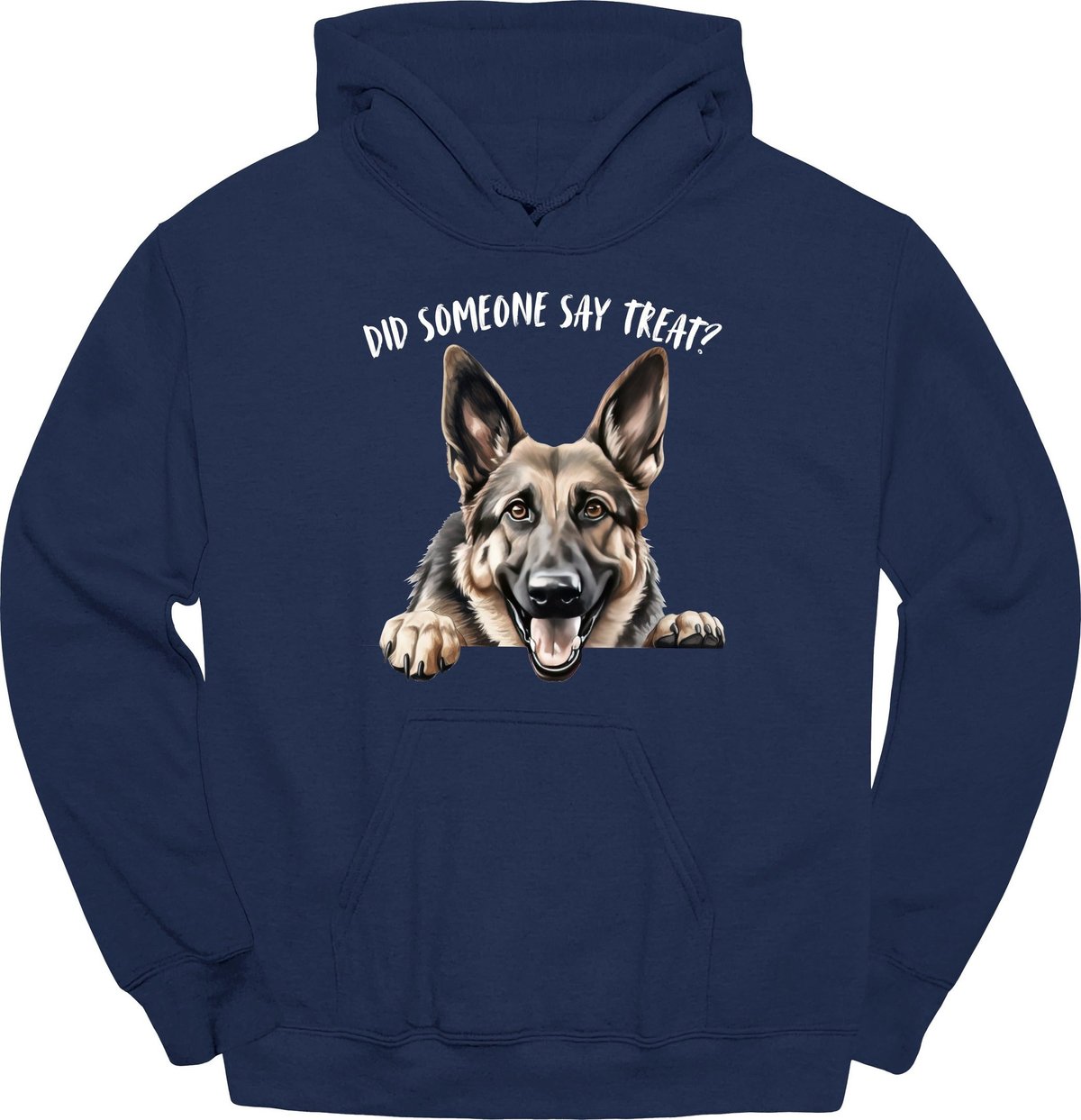 German Shepherd Did Someone Say Treat Hoodie Gift For Dog Lover