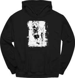 Cane Corso Running Dog Hoodie Gift For Dog Lover