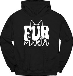 Fur Mama Hoodie Gift For Mom