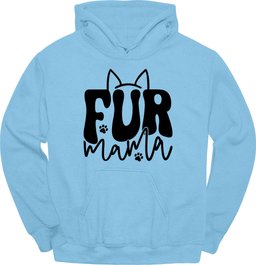 Fur Mama Hoodie Gift For Mom