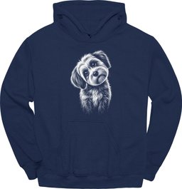 Havanese Tilted Dog Hoodie Gift For Dog Lover