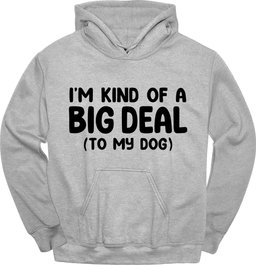Im Kind Of A Big Deal Hoodie Gift For Dog Lover