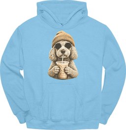 Goldendoodle Hipster Dog Hoodie Gift For Dog Lover