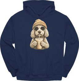 Goldendoodle Hipster Dog Hoodie Gift For Dog Lover