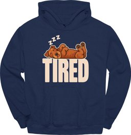 Irish Terrier Tired Dog Hoodie Gift For Dog Lover
