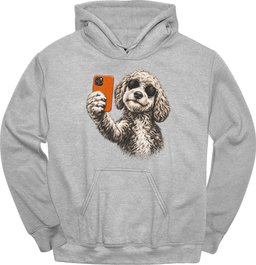 Goldendoodle Selfie Dog Hoodie Gift For Dog Lover